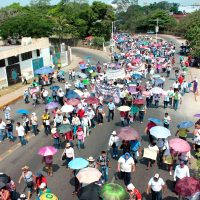 Marchan miles en Tabasco en respaldo de la CNTE; anuncian paro a partir del lunes 6