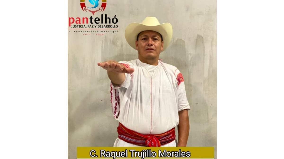 El alcalde de Pantelhó, Raquel Trujillo Morales