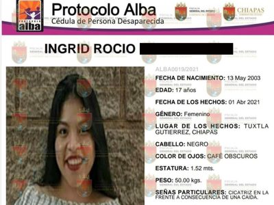 Rocío, de 17 años, denunció reiterados abusos de su padrastro; ahora está desaparecida
