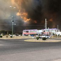 Por los incendios en San Luis, evacuaron un Hospital Materno Infantil