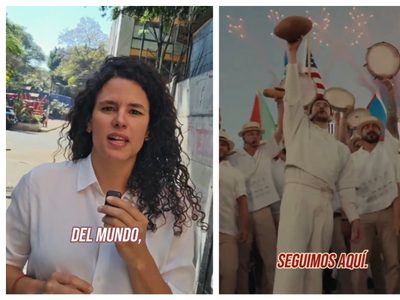 Luisa Alcalde se sube al trend Bad Bunny; esto dijo