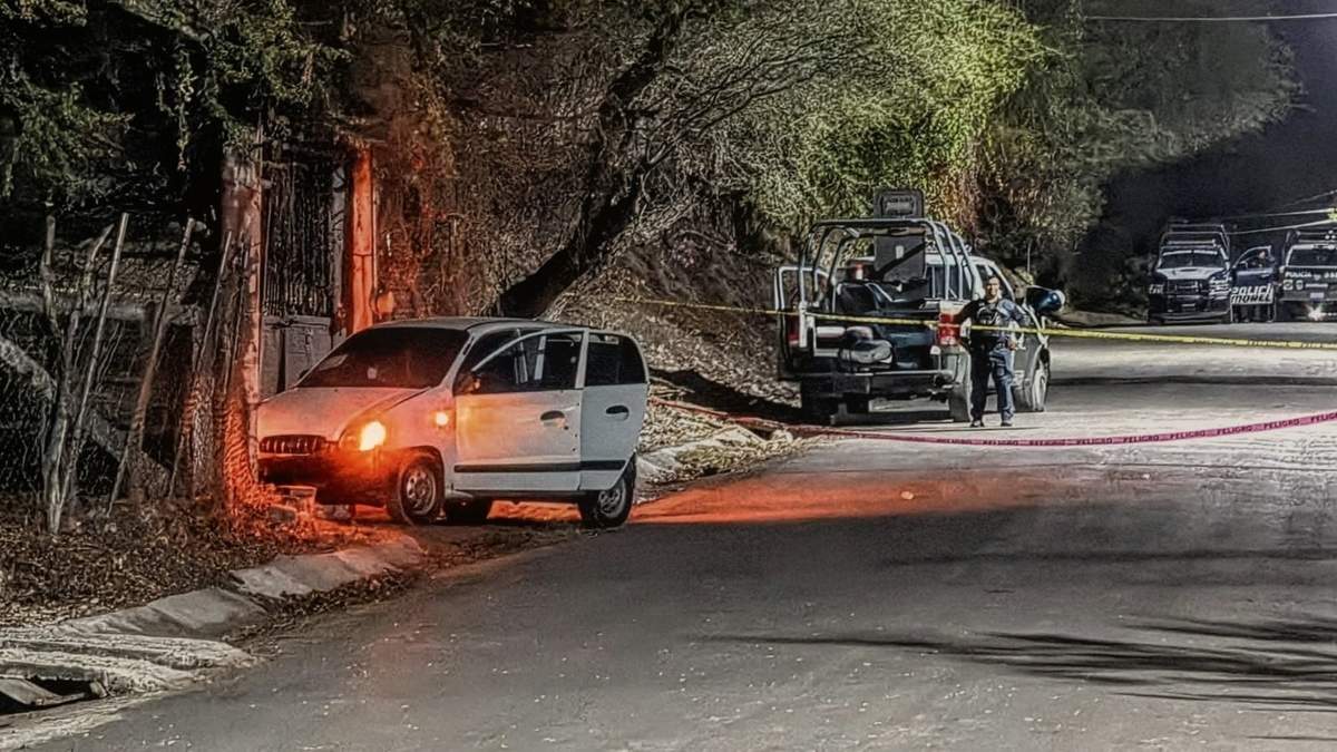 El sitio del ataque en Tlaltizapán
