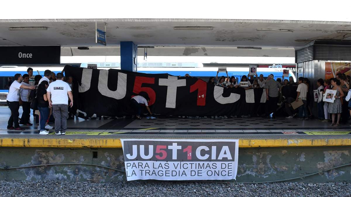 Tragedia de Once. Fuente: (Twitter)