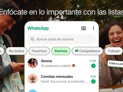 WhatsApp permite organizar las conversaciones en listas personalizadas
