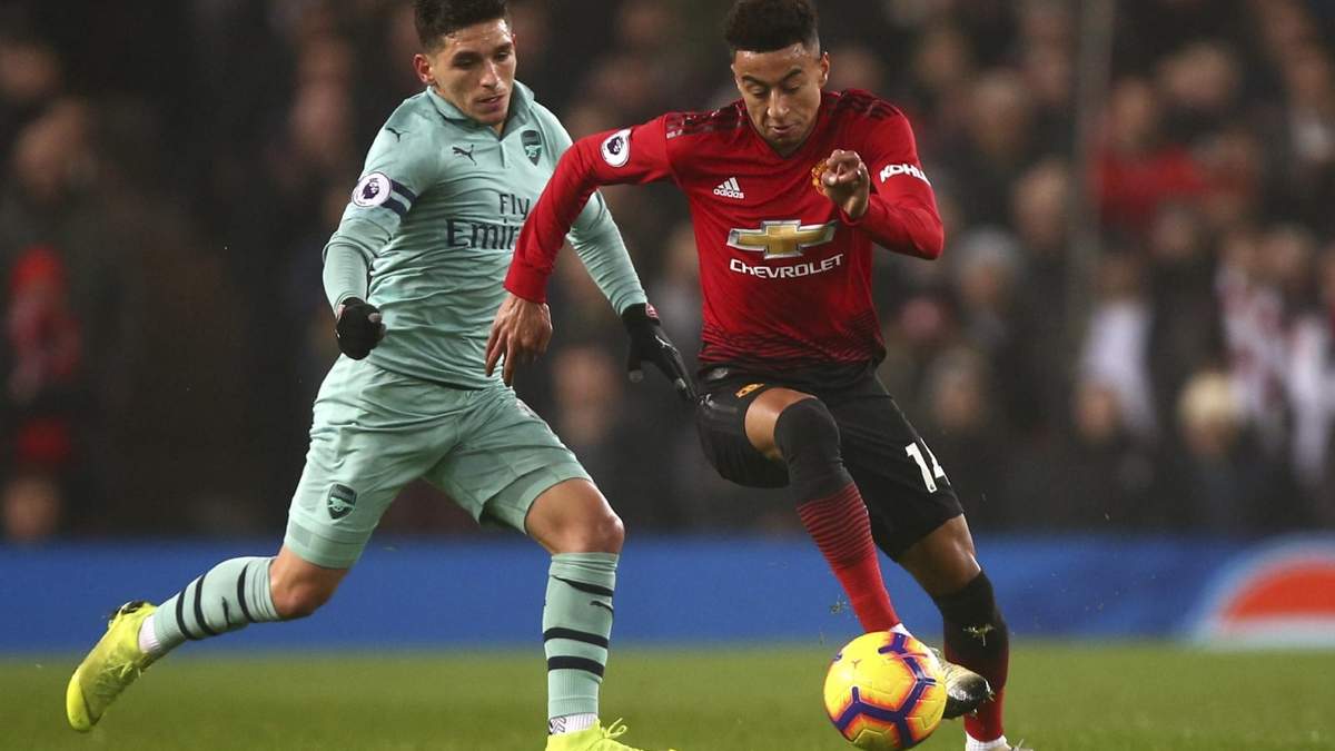 Manchester United vs Arsenal. Fuente (Instagram)