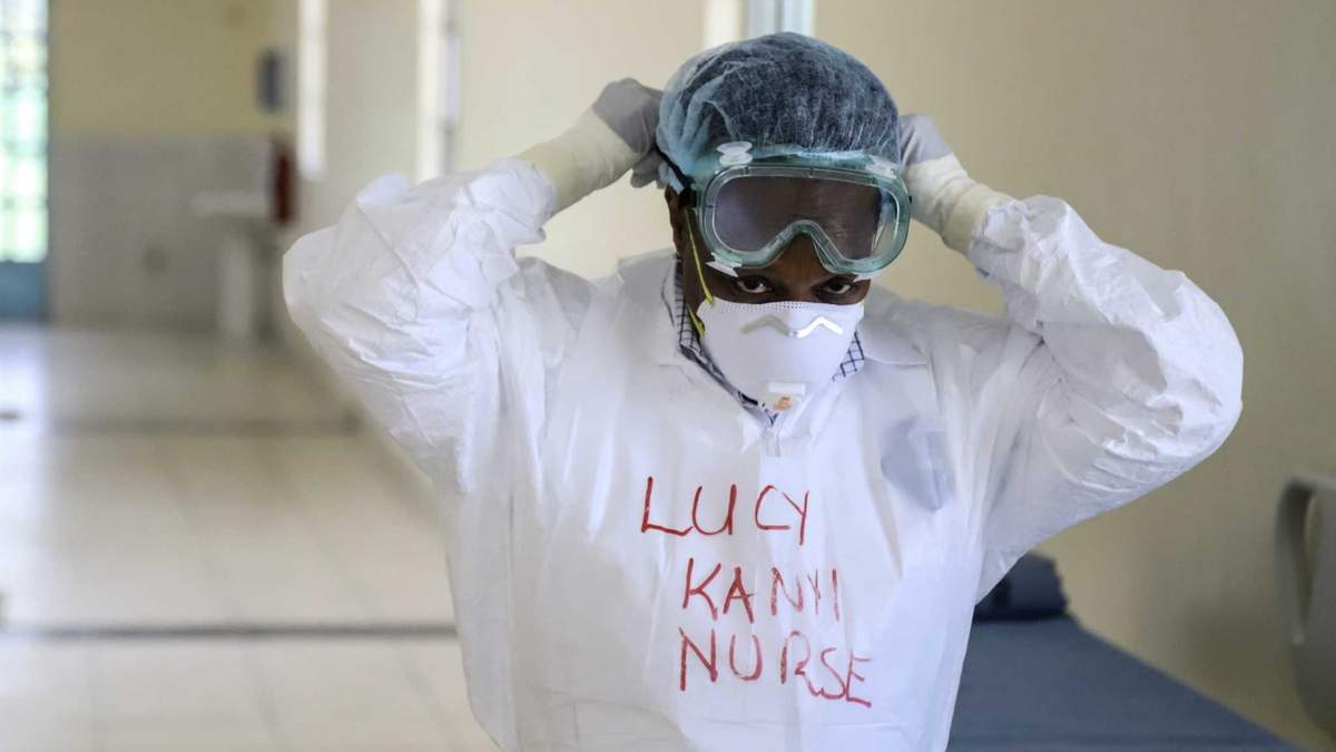 El coronavirus aún no llegó a varios países de África. Fuente: (Twitter)