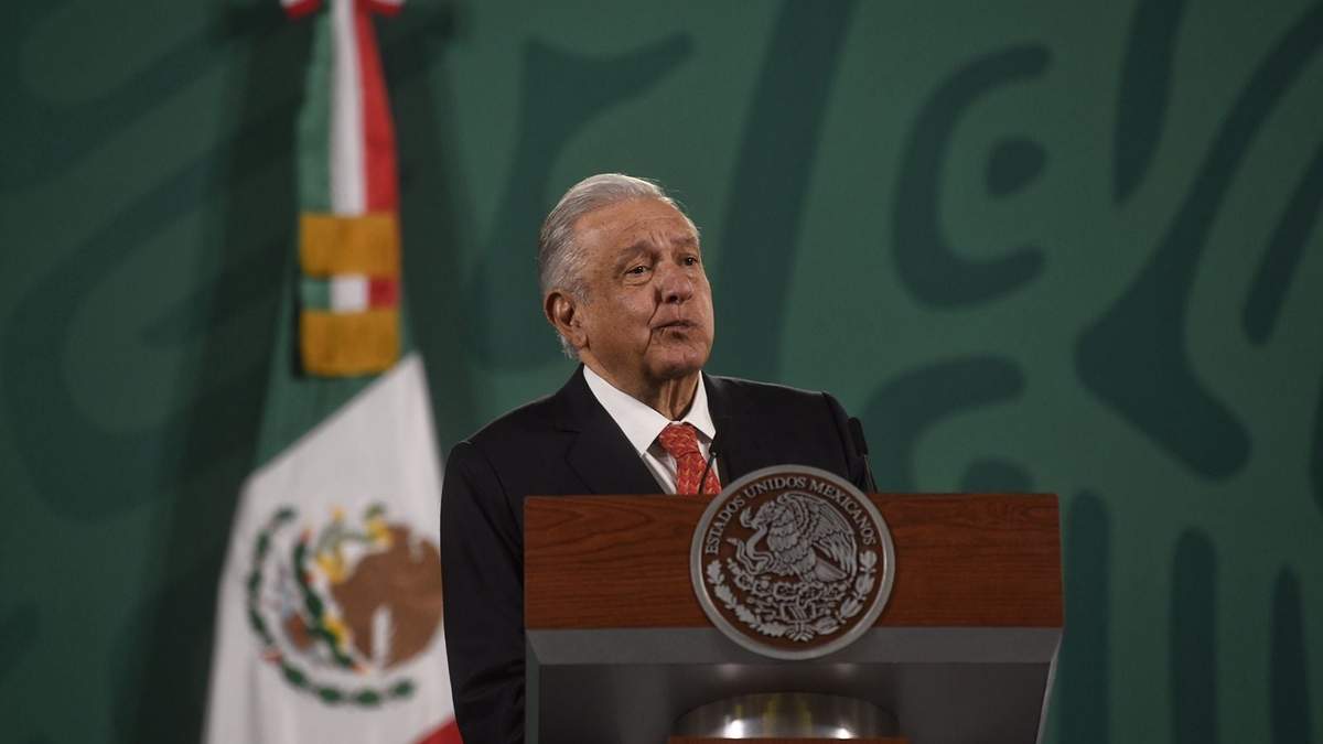 El presidente López Obrador