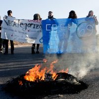Comunidad educativa del CPEM 69 cortó la ruta: requieren personal para cubrir todos los turnos