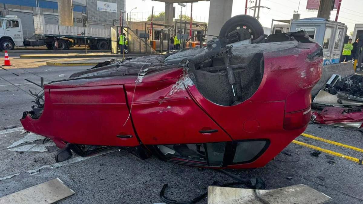 El accidente generó demoras en el tránsito de la Panamericana. Fuente: (X)