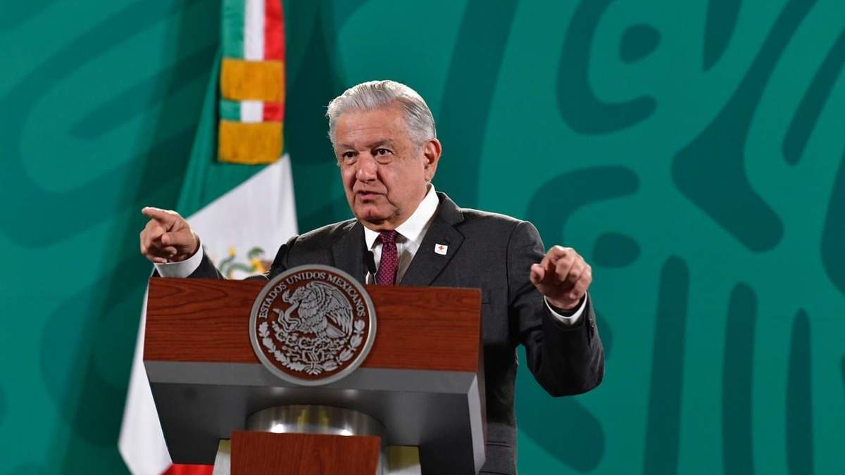 El presidente López Obrador