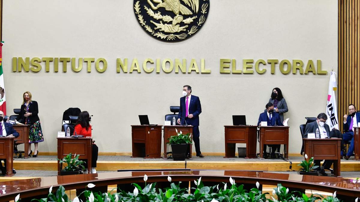 El consejo General del INE