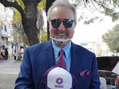 Carlos Villagrán, "Quico", se registra como precandidato a la gubernatura de Querétaro
