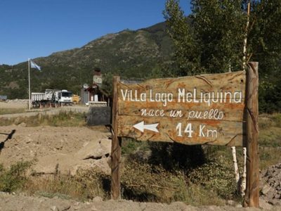 Vecinos de Villa Meliquina denuncia el mal estado de la Ruta 63