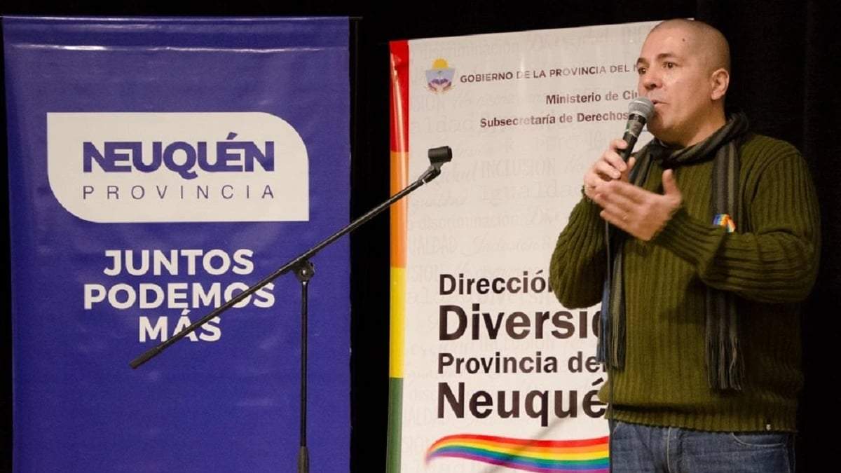 Urrutia, ex subsecretario de Diversidad. Fuente: (Facebook)