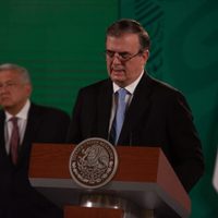 Ebrard: la comida fue para "agradecer" a AMLO "nos tome en cuenta" para la sucesión