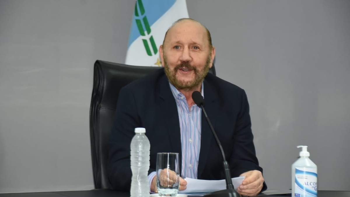 Gildo Insfrán. Fuente: (Twitter)