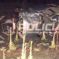 Grave vuelco en la ruta 23 dejó dos mujeres graves al ser despedidas de la camioneta