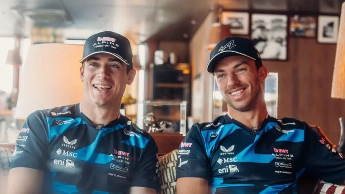 Franco Colapinto y Pierre Gasly Fuente: (X)