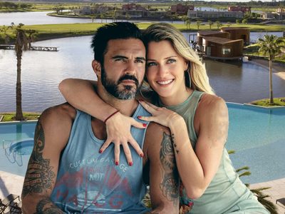 Para festejar el amor, Mica Viciconte y Fabián Cubero se divirtieron en el lago de un lujoso hotel