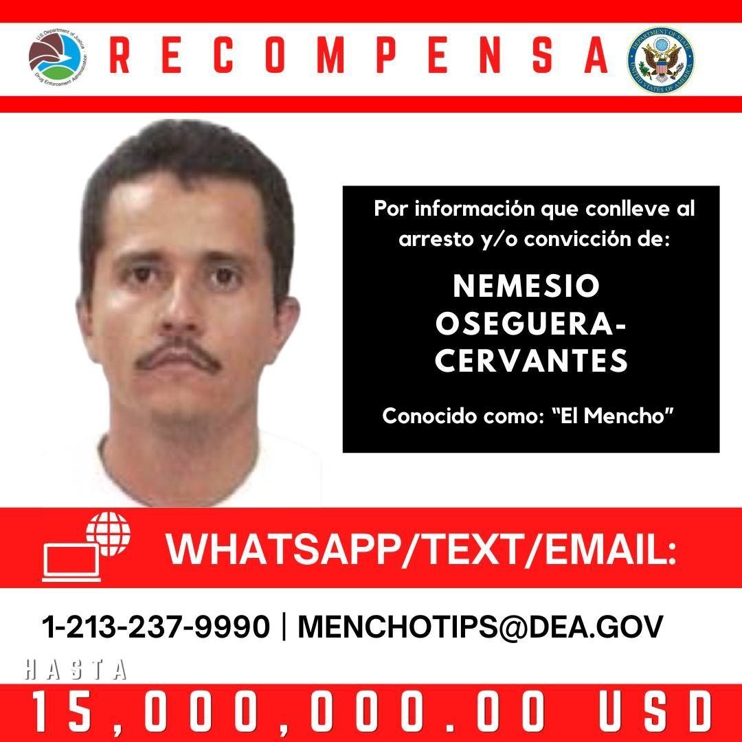 ???????????????????? ????????????????????????- ¿Ha visto a Nemesio Rubén Oseguera Cervantes, ali