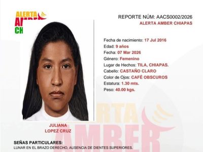 Desaparición de niña chol enciende alertas en Chiapas; suman 23 menores desaparecidos en dos meses