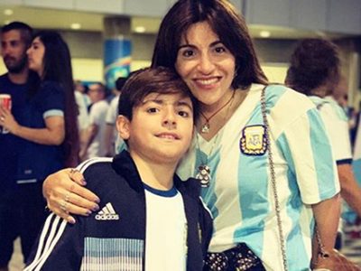 ¿Siguen los problemas? La significativa foto que subió Gianinna Maradona con su hijo Benjamín