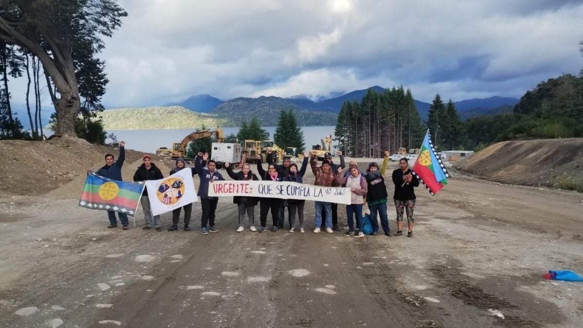 La comunidad mapuche de Villa La Angostura. Fuente: (Diario Andino)