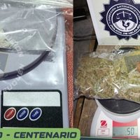 Detuvieron a tres personas que vendían drogas desde Añelo a Centenario