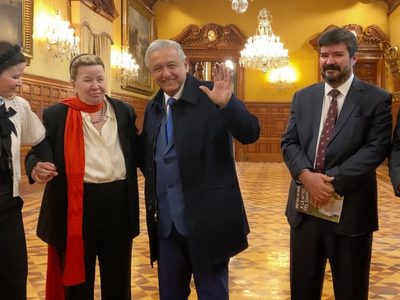 AMLO anuncia modernización de aduana en Nuevo Laredo antes de terminar el sexenio