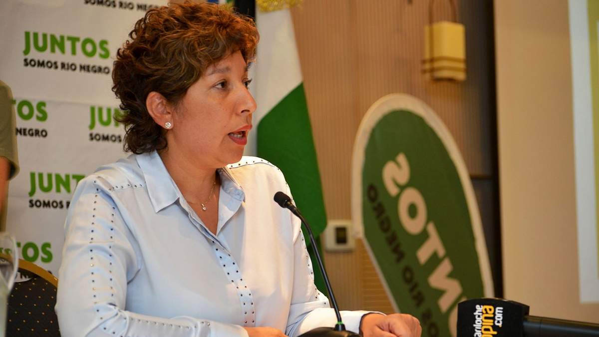 Arabela Carreras, gobernadora de Río Negro. Fuente: (Twitter)