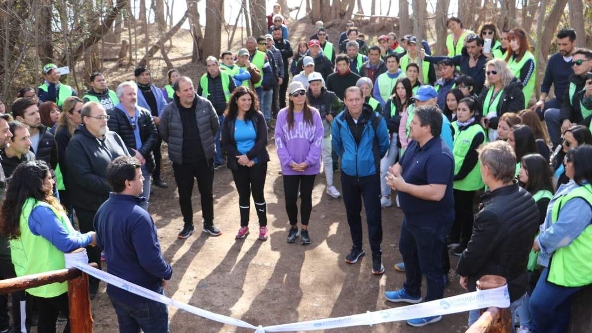 Senderos en el Parque Agreste Sur. Fuente: (Twitter)