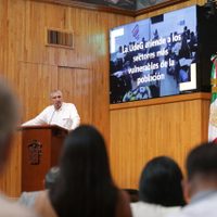 Adán Augusto López desea "el mayor de los éxitos" a Luisa María Alcalde, su sucesora en Segob