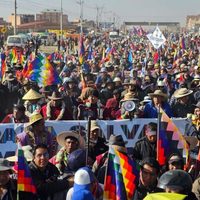 Marcha liderada por Evo Morales ingresa a La Paz en medio de presiones al Gobierno de Luis Arce