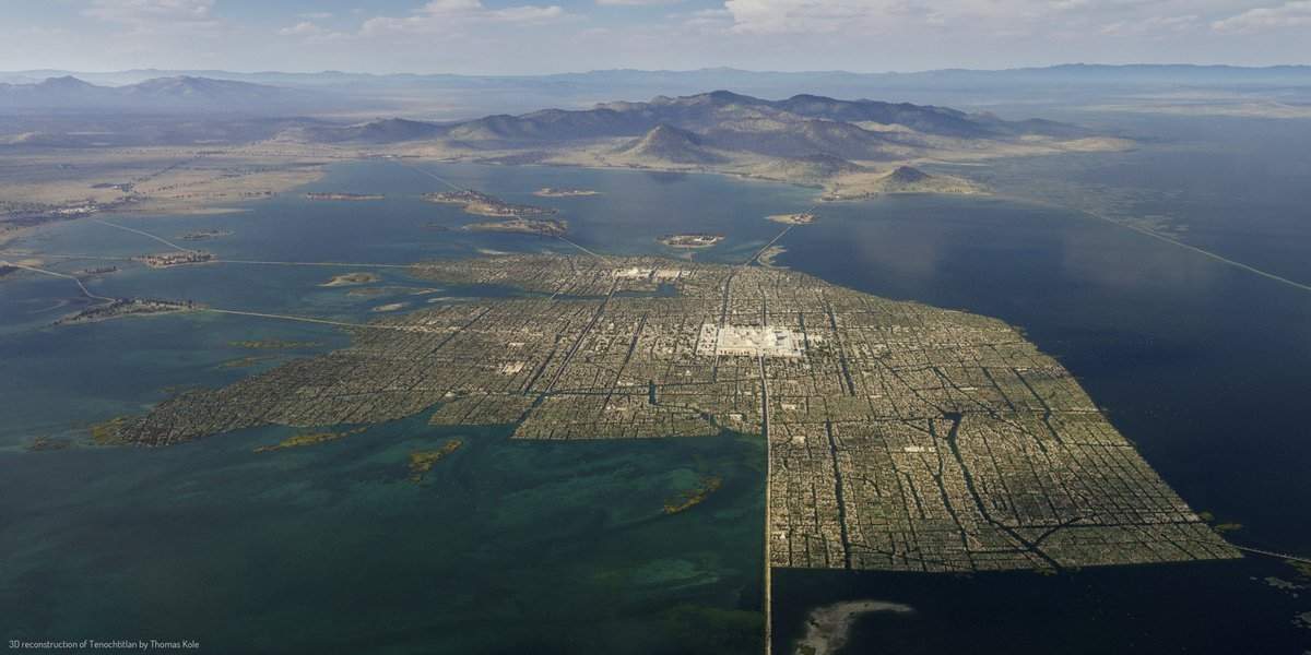 Reconstrucción en 3D de México-Tenochtitlan