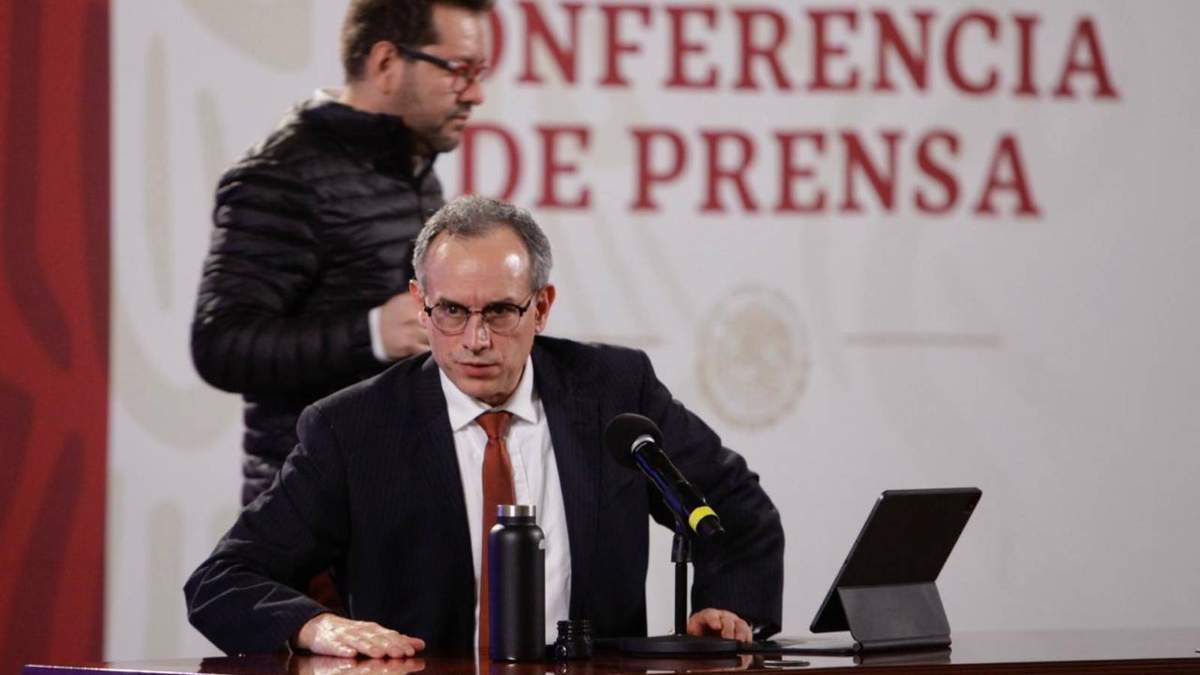 Hugo López-Gatell y Ricardo Cortés