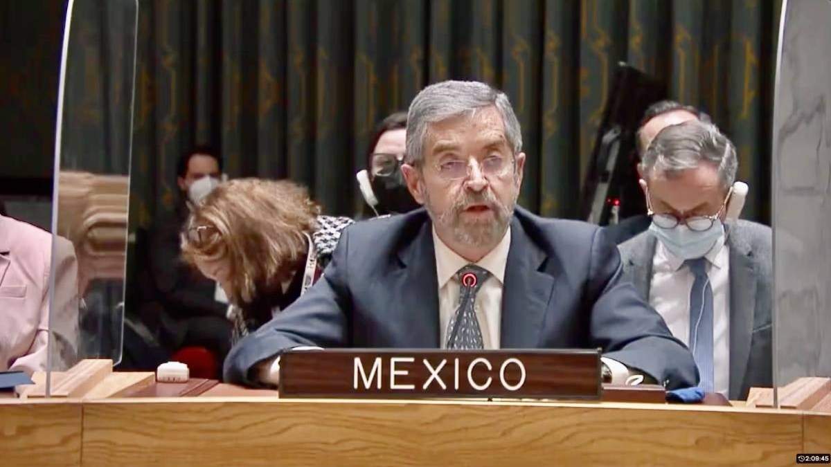 Juan Ramón de la Fuente en el Consejo de Seguridad