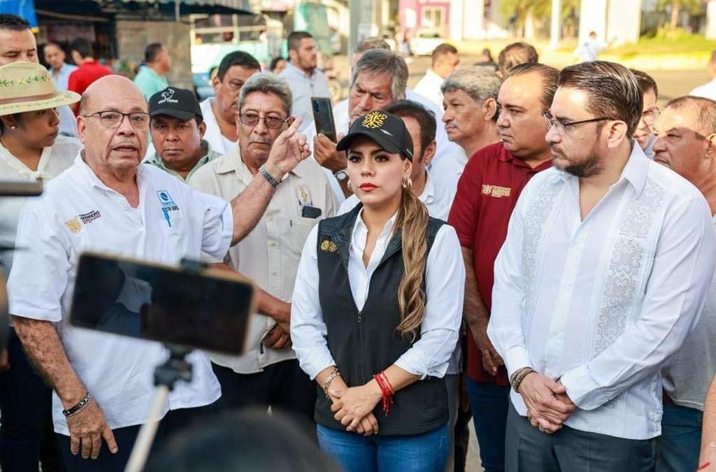 Gobernadora Evelyn Salgado. Recorrido