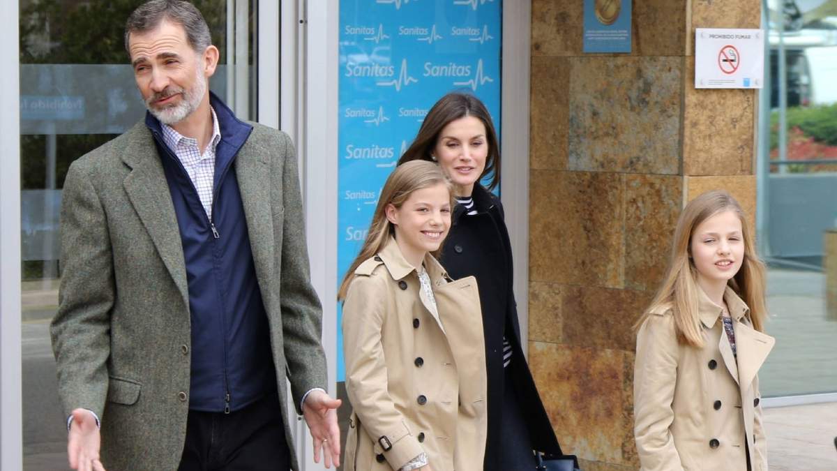 Felipe, Sofía, Letizia y Leonor. Fuente: (Instagram)