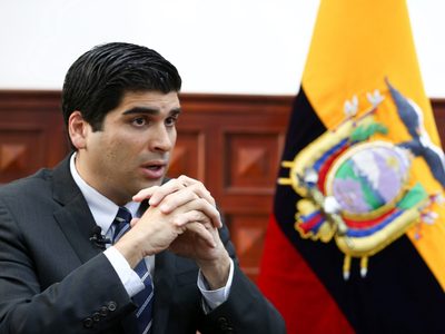 Ecuador: renunció el vicepresidente Otto Sonnenholzner