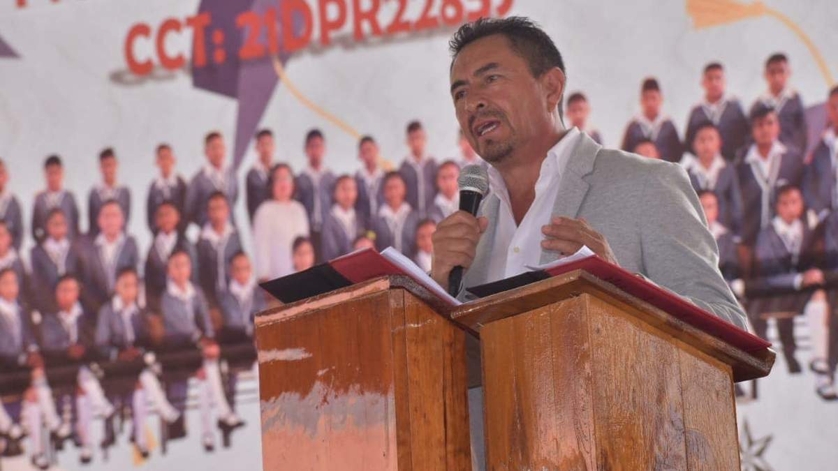 El alcalde de Tlatauquitepec, Porfirio Loaeza