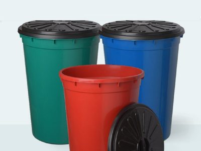No tires los baldes de plástico rotos, transformalos con esta genial idea para tener tu casa siempre ordenada