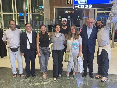 Mexicanos de la Flotilla Global Sumud ya llegaron a Estambul