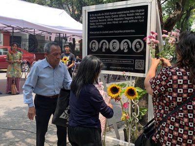 Develan nuevo memorial por el Caso Narvarte, tras nueve años de impunidad (Video)