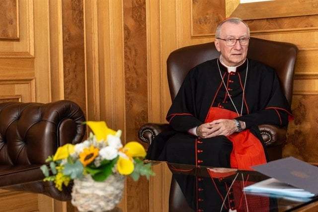 El secretario de Estado del Vaticano, Pietro Parolin