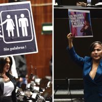 María Teresa Castell protestó así contra la decisión del TEPJF a favor de Salma Luévano (Video)