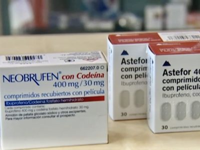 El abuso de medicinas que combinan ibuprofeno y codeína puede producir estos efectos letales