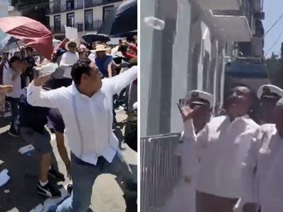Trabajadores del Poder Judicial se deslindan de agresión a AMLO y la atribuyen a morenistas (Videos)