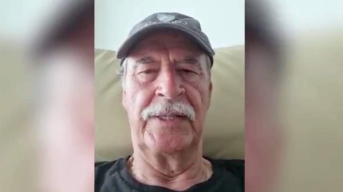 El expresidente en su nuevo video