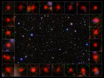 Agujeros negros activos en galaxias moribundas del universo primitivo