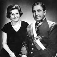 Muere Lucía Hiriart, la viuda del dictador chileno Augusto Pinochet